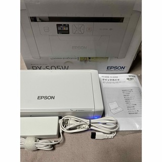 エプソン(EPSON)の箱付　届いてすぐ使える　EPSON エプソン　モバイルプリンタ　PX-S05W(PC周辺機器)