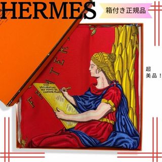 エルメス(Hermes)の【美品】エルメスHERMES スカーフ カレ90 （フランス革命を記念して）(バンダナ/スカーフ)