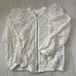 ZARA - ZARA レースフリルブルゾン140cm