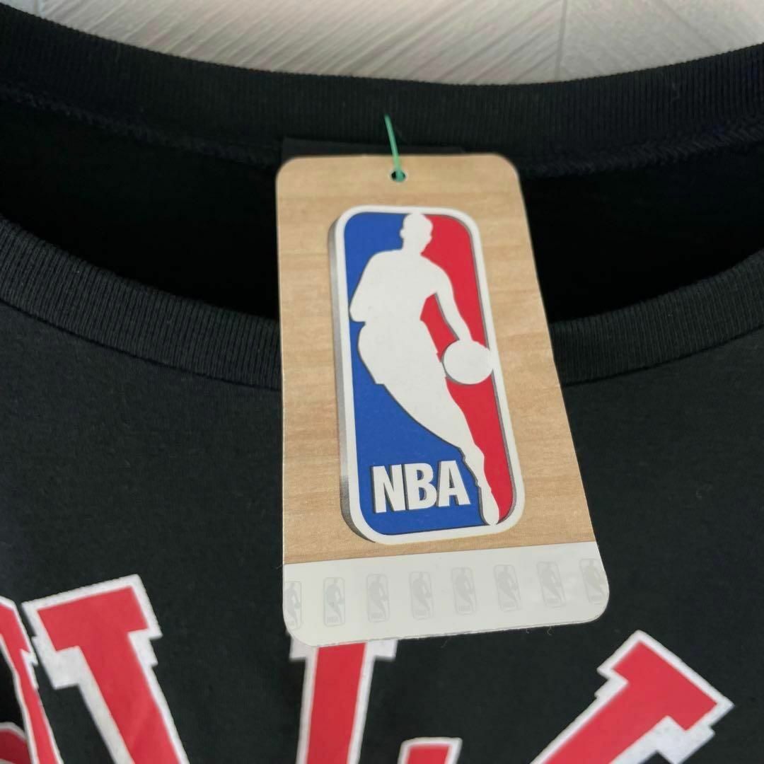 新品 NBA シカゴ ブルズ Tシャツ ワンピース ロング丈 メッシュスリーブ レディースのトップス(Tシャツ(半袖/袖なし))の商品写真