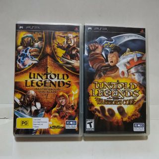 プレイステーションポータブル(PlayStation Portable)の☆Untold Legends(海外版)☆(携帯用ゲームソフト)