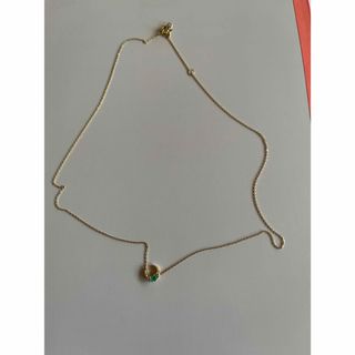 スタージュエリー(STAR JEWELRY)のスタジュエリー　18金エメラルドダイヤ(ネックレス)