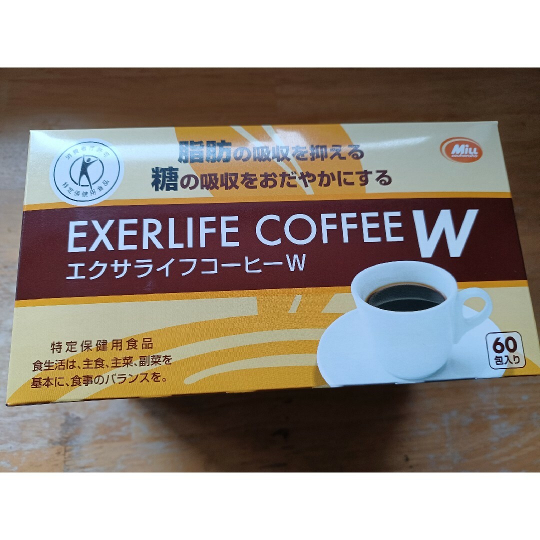 エクサライフコーヒーw 60包入り 食品/飲料/酒の飲料(コーヒー)の商品写真