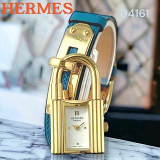 Hermes - 正規品 エルメス/HERMES ケリーウォッチ 南京錠 レディース腕時計 カデナ