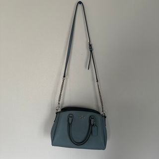 コーチ(COACH)のcoach レザー 2way ショルダーバッグ　ハンドバッグ(ショルダーバッグ)