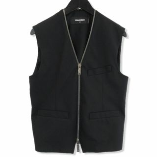 ディースクエアード(DSQUARED2)のディースクエアード ベスト ZIP ジレ S74FB0182  71009287(ベスト)