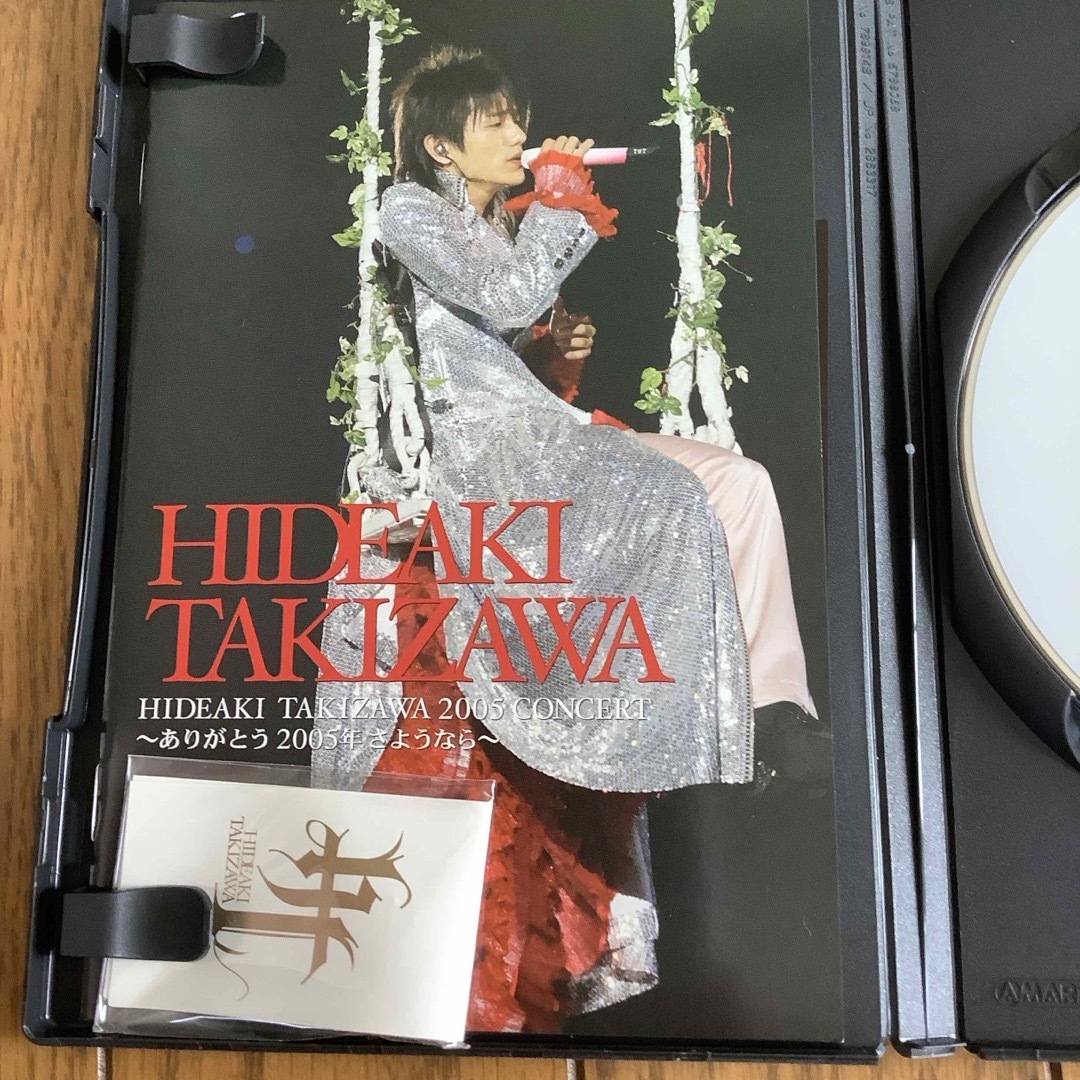 タッキー＆翼(タッキーアンドツバサ)のHIDEAKI　TAKIZAWA　2005　CONCERT〜ありがとう2005年 エンタメ/ホビーのDVD/ブルーレイ(ミュージック)の商品写真