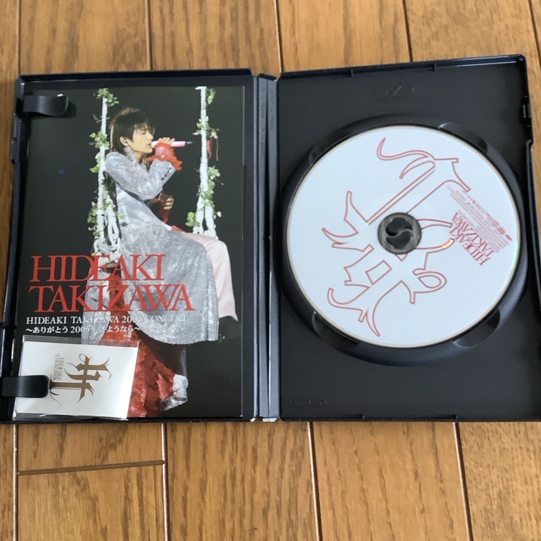 タッキー＆翼(タッキーアンドツバサ)のHIDEAKI　TAKIZAWA　2005　CONCERT〜ありがとう2005年 エンタメ/ホビーのDVD/ブルーレイ(ミュージック)の商品写真