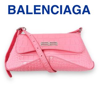 バレンシアガ(Balenciaga)のバレンシアガ 695645 XX スモール フラップ ピンク クロスボディバッグ(ショルダーバッグ)