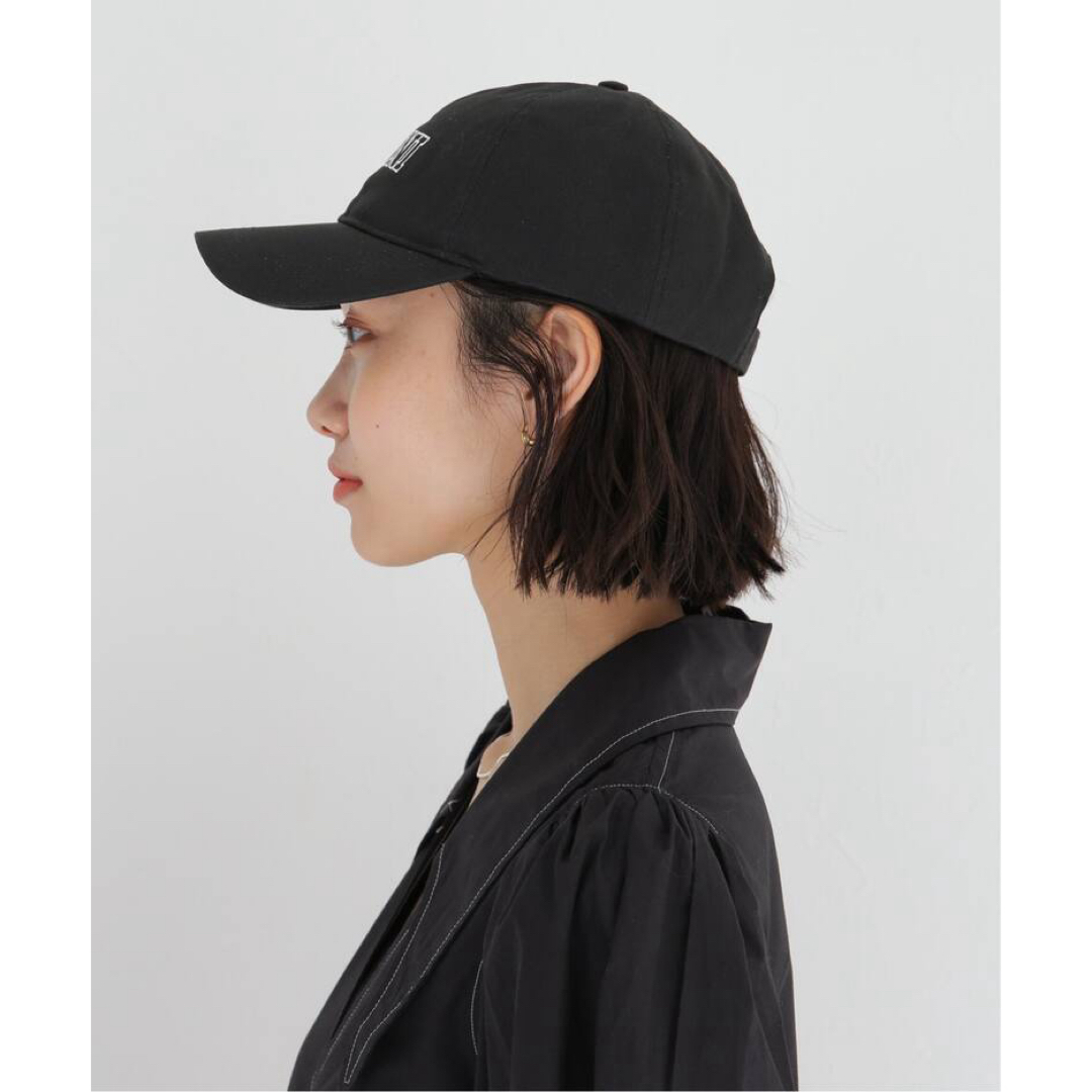 GANNI ガニー キャップ ロゴ ブラック 新品 GANNI ガニー キャップ ロゴ ブラック 新品