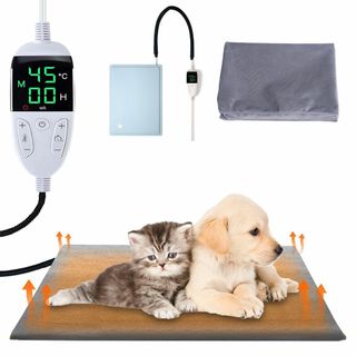 ペットヒーター 猫 犬 ペット用ホットカーペット ヒーターマット 温度調節 タイ(犬)