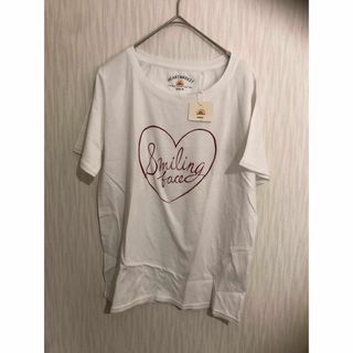 ハートマーケット(Heart Market)のハートマーケット　ニコニコプリントTシャツ　M(Tシャツ(半袖/袖なし))