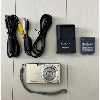 パナソニック(Panasonic)のデジカメ★Panasonic LUMIX DMC-FX35 ゴールド(コンパクトデジタルカメラ)