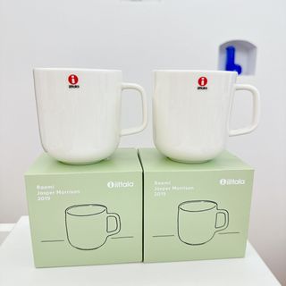 イッタラ(iittala)の新品 iittala ラーミ マグカップ ホワイト ペア イッタラ (グラス/カップ)