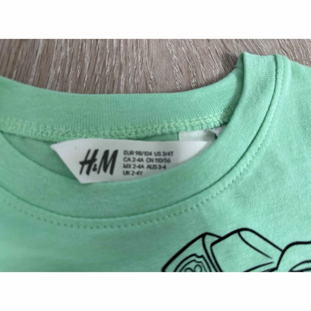 H&M(エイチアンドエム)のH&M パウパトロール Tシャツ 100/105cm キッズ/ベビー/マタニティのキッズ服男の子用(90cm~)(Tシャツ/カットソー)の商品写真