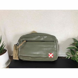 LUGGAGE LABEL - ラゲッジレーベルニューライナー初期ヤマグチタグショルダーバッグカーキ