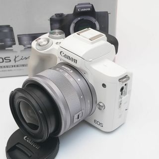 キヤノン(Canon)のスマホ転送機能付♪キヤノン EOS Kiss M(ミラーレス一眼)