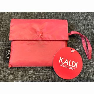 KALDI - KALDI オリジナルエコバッグ スモーキーピンク 