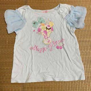 メゾピアノ(mezzo piano)のメゾピアノ　半袖パフェTシャツ　120(Tシャツ/カットソー)