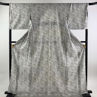 小紋 身丈162cm 裄丈67cm 正絹 秀品 【中古】(着物)