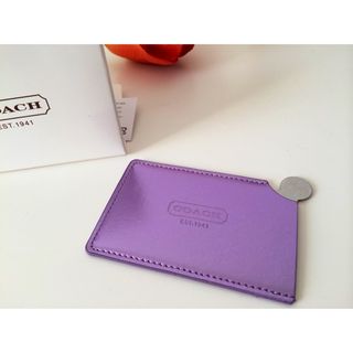 コーチ　COACH 携帯ミラー　ノベルティ　