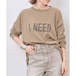 アパルトモンドゥーズィエムクラス(L'Appartement DEUXIEME CLASSE)のREMI RELIEF/レミレリーフ　LONGSLEEVE T I NEED(Tシャツ(長袖/七分))