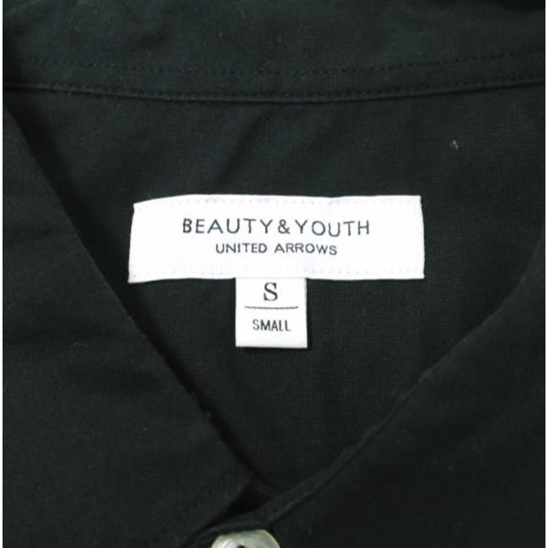 BEAUTY&YOUTH UNITED ARROWS(ビューティアンドユースユナイテッドアローズ)のBEAUTY&YOUTH UNITED ARROWS ビューティーアンドユース ユナイテッドアローズ 日本製 80/2 ブロードワイドフォルムシャツ MADE IN JAPAN 1216-218-2557 S ダークネイビー 半袖 コットン トップス【中古】【BEAUTY&YOUTH UNITED ARROWS】 メンズのトップス(シャツ)の商品写真