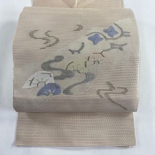 名古屋帯 優品 正絹 【中古】(帯)