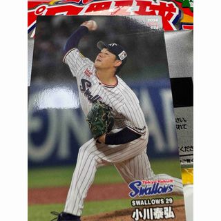 トウキョウヤクルトスワローズ(東京ヤクルトスワローズ)のプロ野球チップスカード2024 小川泰弘(その他)