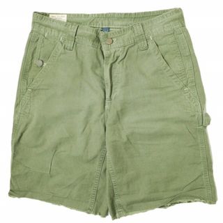 Polo by Ralph Lauren ポロバイラルフローレン 13STAR COTTON HERRINGBONE SHORTS 13スター コットンヘリンボーンショーツ MNBLSHOM4N00121 30 OLIVE ミリタリー ペインター ショートパンツ ボトムス【中古】【Polo by Ralph Lauren】(ショートパンツ)