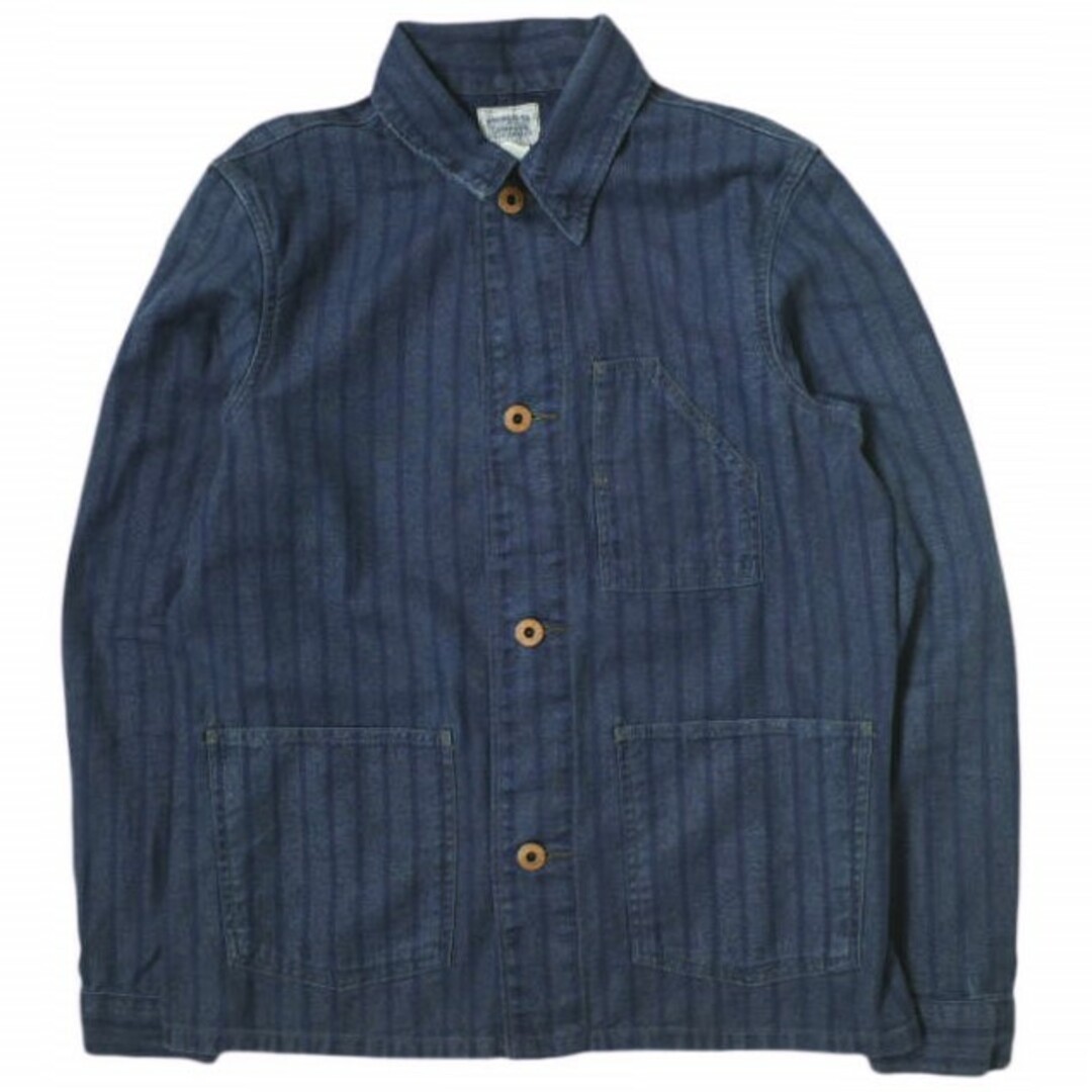 RRL ダブルアールエル インディゴストライプ チョアジャケット RRL ダブルアールエル インディゴストライプ チョアジャケット