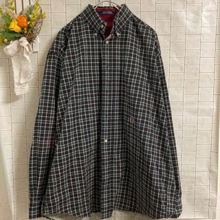 トミーヒルフィガー(TOMMY HILFIGER)のトミーヒルフィガー⭐️旧ロゴ⭐️90s⭐️チェック柄⭐️(シャツ)