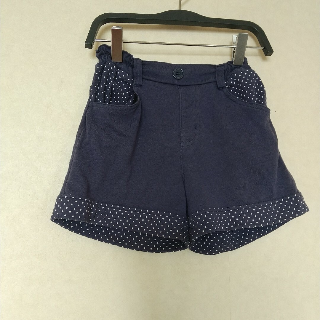 ショートパンツ　半ズボン　130 キッズ/ベビー/マタニティのキッズ服女の子用(90cm~)(パンツ/スパッツ)の商品写真