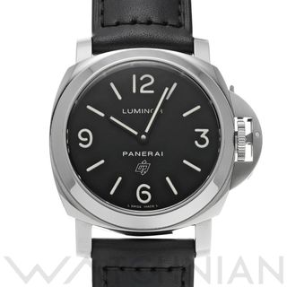 オフィチーネパネライ(OFFICINE PANERAI)の中古 パネライ PANERAI PAM00000 Q番(2014年製造) ブラック メンズ 腕時計(腕時計(アナログ))