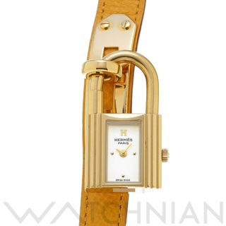 エルメス(Hermes)の中古 エルメス HERMES KE1.210 ホワイト レディース 腕時計(腕時計)