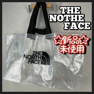 ザノースフェイス(THE NORTH FACE)の新品海外限定 ノースフェイス 2way ビニールバッグ プールバック エコバッグ(トートバッグ)