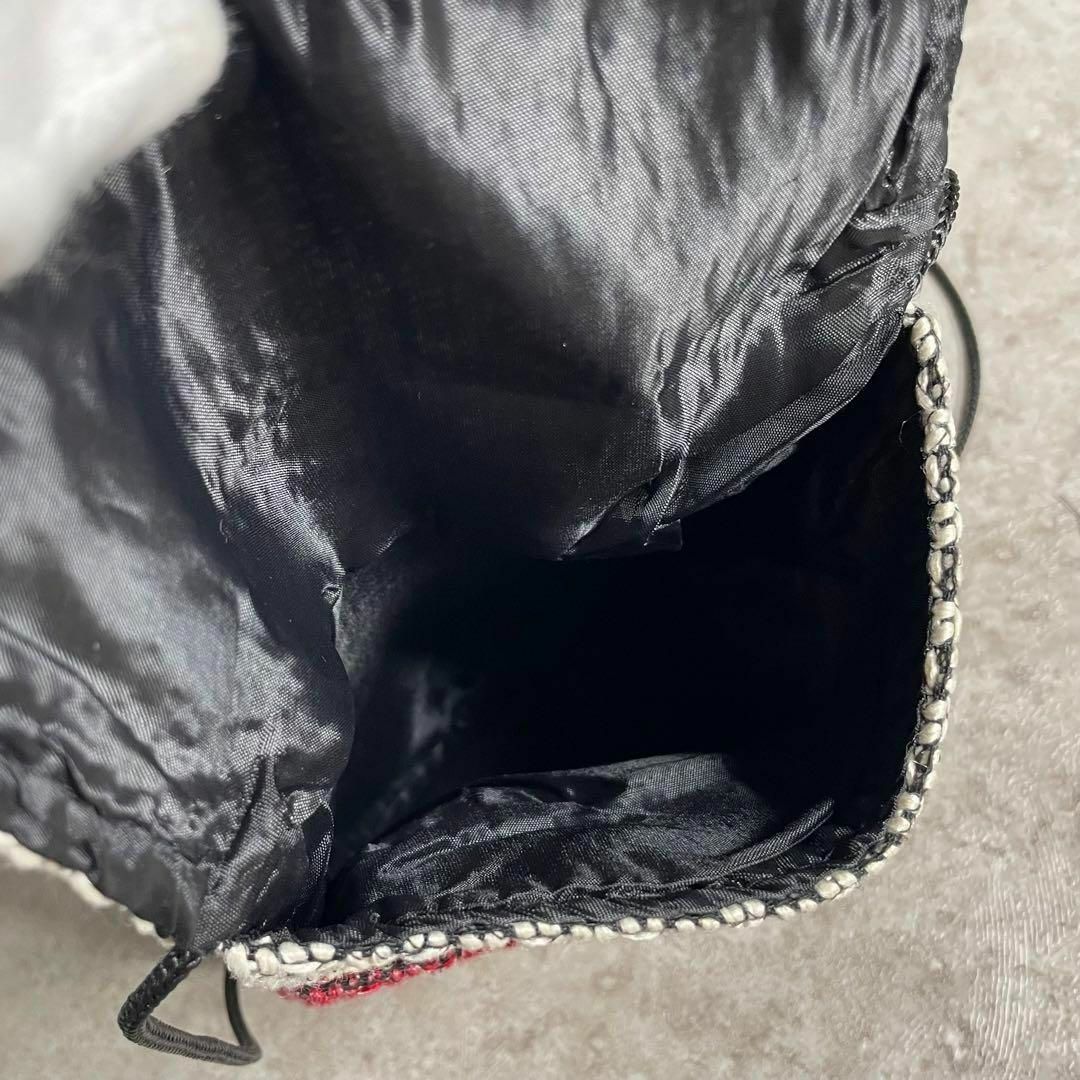 VINTAGE(ヴィンテージ)のショルダーバッグ アジアン エスニック ミニポーチ オリエンタル 刺繍 曼荼羅 レディースのバッグ(ショルダーバッグ)の商品写真
