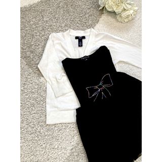 アーヴェヴェ(a.v.v)の女の子　120 ブランドまとめ売り　アニエスベー　AVV　GAP1点(Tシャツ/カットソー)