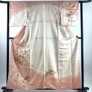 訪問着 身丈159cm 裄丈63cm S 正絹 名品(着物)