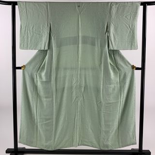 色無地 身丈150.5cm 裄丈62cm 正絹 秀品 【中古】(着物)