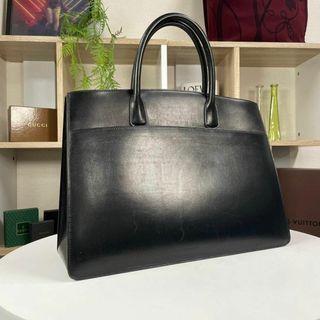 エルメス(Hermes)のHERMES ホワイトバスGM トートバッグ C刻印 ナチュラルレザー(トートバッグ)