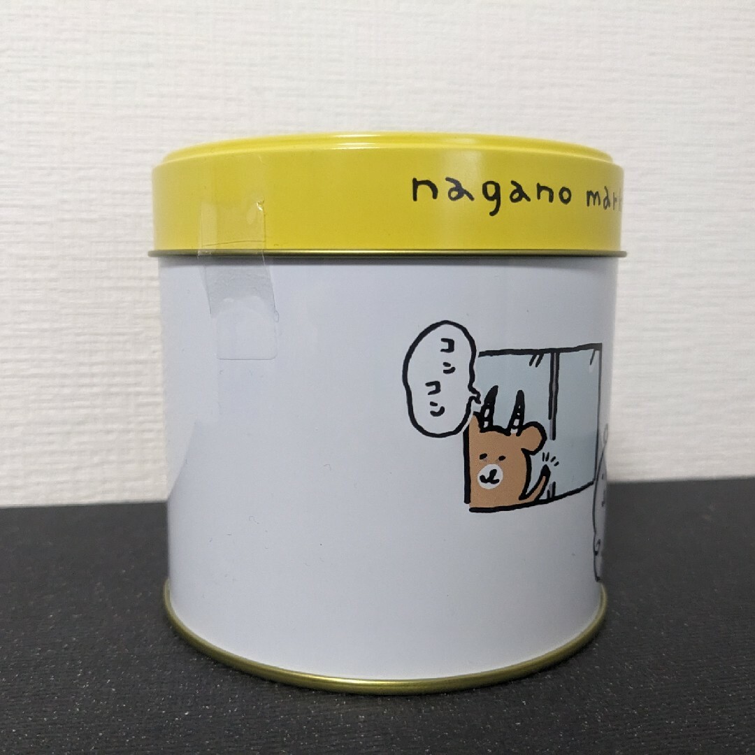 ナガノマーケット ラウンド缶クッキー　早インパラ エンタメ/ホビーのおもちゃ/ぬいぐるみ(キャラクターグッズ)の商品写真