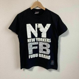 フブ(FUBU)のFubu フブ Tシャツ プリント ストリート　ヒップホップ　ブラック　黒(Tシャツ/カットソー(半袖/袖なし))