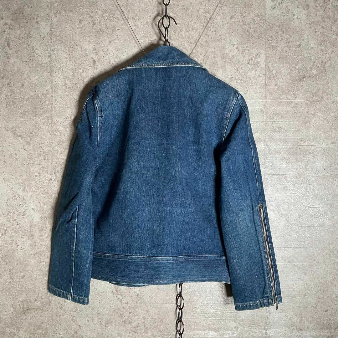 VINTAGE - 80sヴィンテージ BISON デニムダブルライダース VINTAGE - 80sヴィンテージ BISON デニムダブルライダース