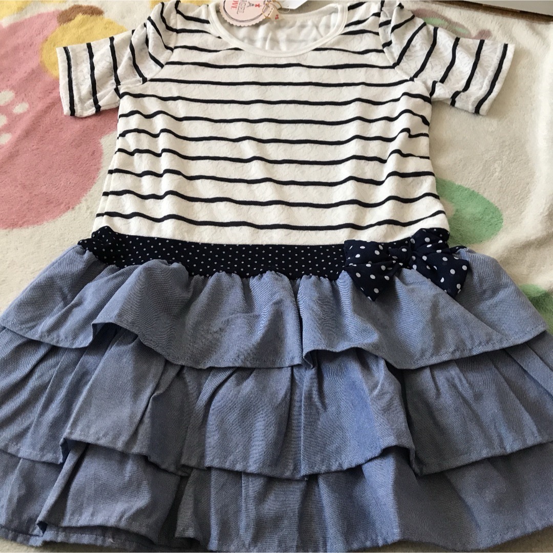 値下げ❗️ ワンピース 150 キッズ/ベビー/マタニティのキッズ服女の子用(90cm~)(ワンピース)の商品写真