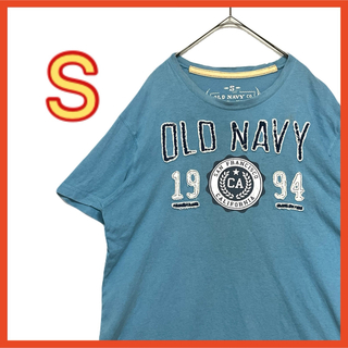オールドネイビー(Old Navy)のオールドネイビー 半袖 Tシャツ Sサイズ GAP 古着 ワッペン ユニセックス(Tシャツ/カットソー(半袖/袖なし))