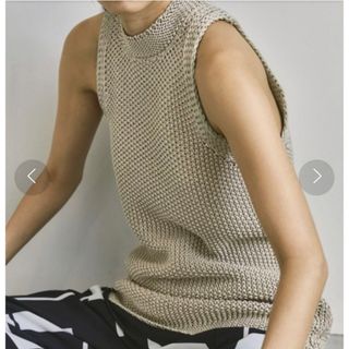 トゥデイフル(TODAYFUL)のTODAYFUL(トゥデイフル) "Line Knit Tanktopt"(タンクトップ)