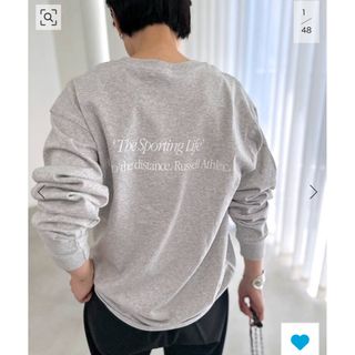 AP STUDIO【RUSSELL ATHLETIC】別注ロングスリーブTシャツ