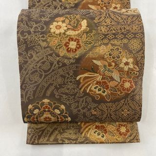 袋帯 美品 秀品 六通 正絹 【中古】(帯)