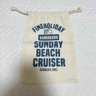 【新品未使用】サンデーマート 巾着袋 SUNDAY BEACH CRUISER(ランチボックス巾着)